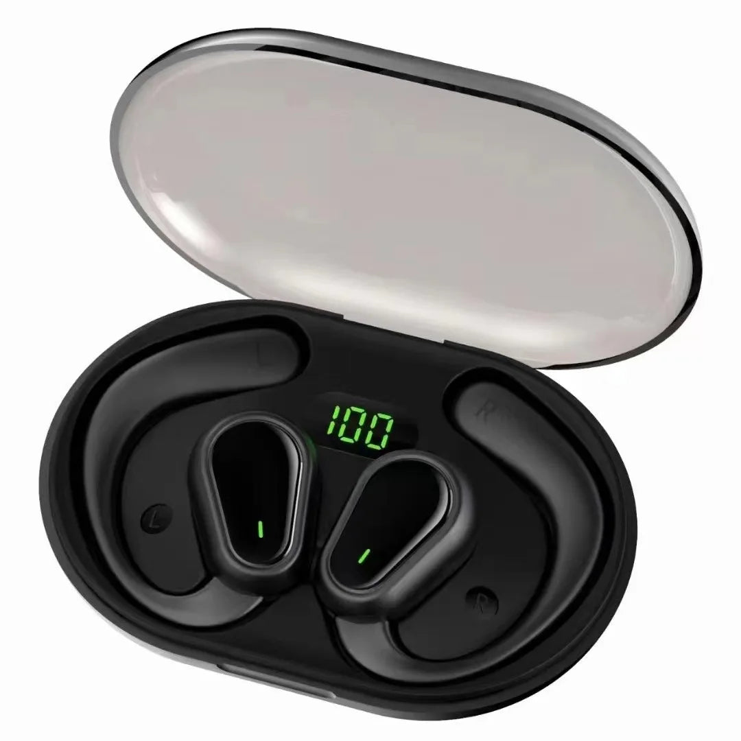 Sport Open Wireless Earhook Headphones OWS Bluetooth Earphones HiFi Stereo Headset Noise Reduction Earbuds with Mic HD Voice